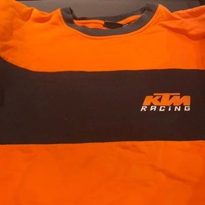 Ktm racing long sleeve cropped